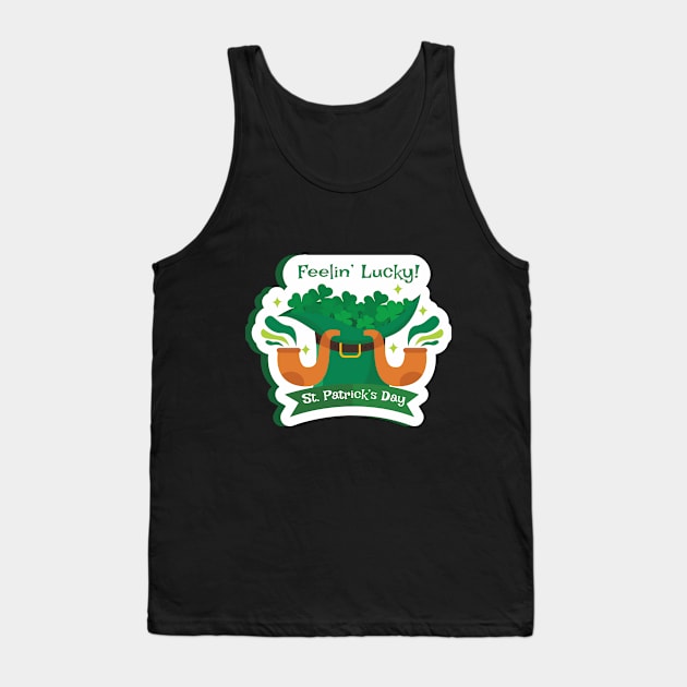 Feeling lucky Tank Top by Samira.Store